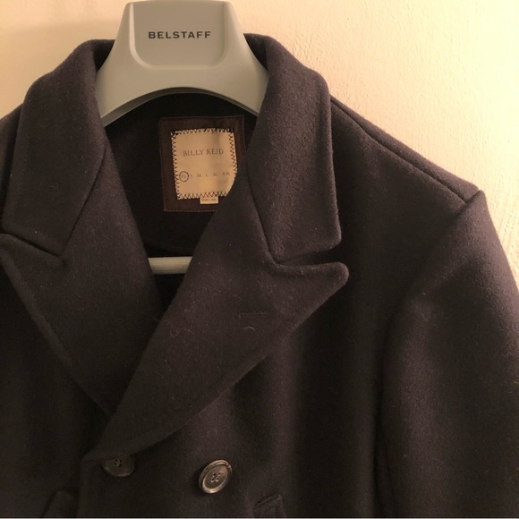 Billy Reid Bond Peacoat in Navy (size XS) - Picture 3 of 6